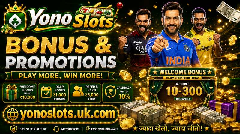 YonoSlots Bonus Promotions